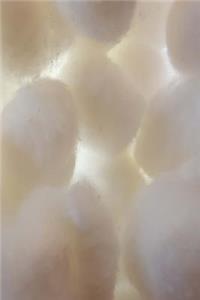 Journal Cotton Balls Puffs Backlit