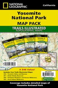 Yosemite National Park [Map Pack Bundle]