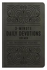 3-Minute Daily Devotions for Men