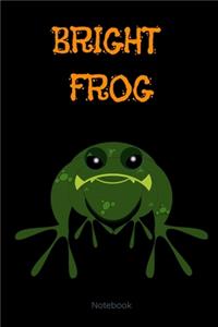 Bright Frog Composition Notebook