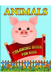 Animals Coloring Book For Kids