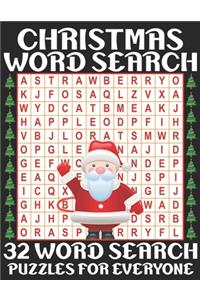 Christmas Word Search 32 Word Search Puzzles for Adults And Kids