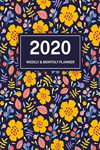 2020 Weekly & Monthly Planner