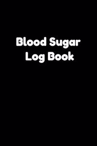 Blood Sugar Log Book