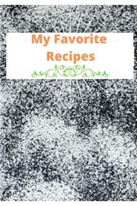 My Favorite Recipes