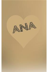 Ana - Libro de plegablar y colorear