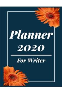 Planner 2020 for Writer