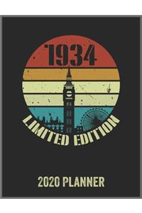 1934 Limited Edition 2020 Planner