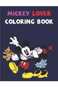 Mickey Lover Coloring Book