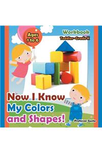 Now I Know My Colors and Shapes! Workbook Toddler-Grade K - Ages 1 to 6