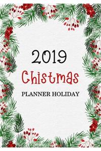 2019 Christmas planner holiday