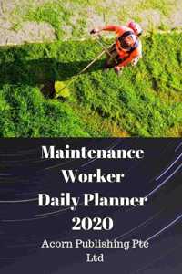 Maintenance Worker Daily Planner 2020
