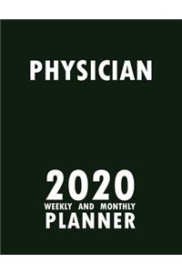 Physician 2020 Weekly and Monthly Planner