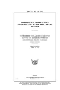 Contingency contracting