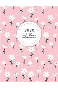 2020 Yearly Planner: Agenda Manage Organizer Jan 1, 2020 to Dec 31, 2020 Weekly & Monthly Schedule Diary (Calendar 1 Year 12 Months) Academic Journal