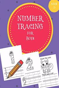 Number Tracing for Boys