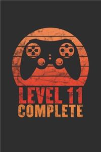 Level 11 Complete