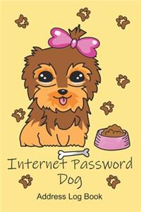 Internet Password Dog Address Log Book