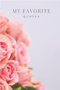 My Favorite Quotes