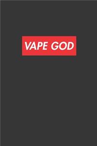 Vape God Notebook
