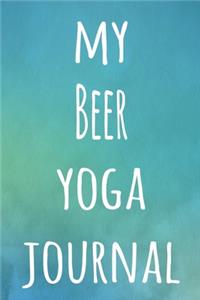 My Beer Yoga Journal