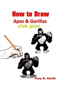 How to Draw Apes and Gorillas for Kids