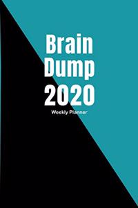 Weekly Planner 2020 with Brain Dump Worksheets