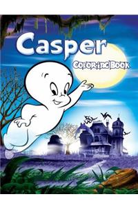 Casper Coloring Book: Coloring Book for Kids and Adults with Fun, Easy, and Relaxing Coloring Pages