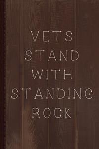 Vets Stand with Standing Rock Journal Notebook