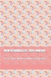 New Grandma Est. 2019 Journal