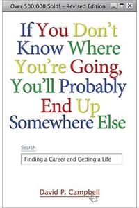 If You Don't Know Where You're Going...