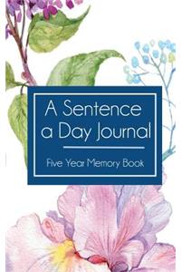 A Sentence a Day Journal