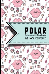 Polar Graph Paper Notebook