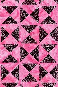 Bullet Journal Notebook Triangles with Dots Pattern 7