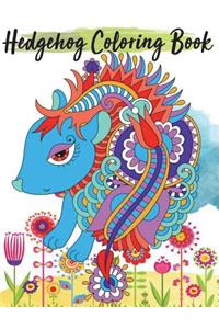 Hedgehog Coloring Book