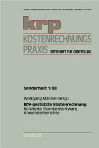 Edv-Gestützte Kostenrechnung