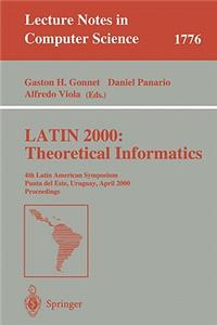 Latin 2000: Theoretical Informatics