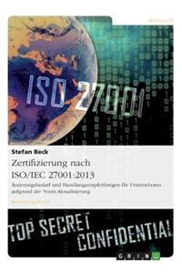 Zertifizierung nach ISO/IEC 27001