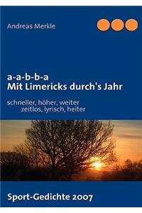 a-a-b-b-a Mit Limericks durch's Jahr