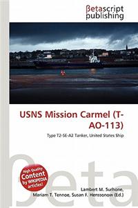Usns Mission Carmel (T-Ao-113)