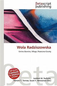 Wola Radziszowska