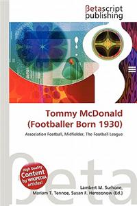 Tommy McDonald (Footballer Born 1930)