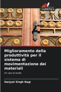 Miglioramento della produttività per il sistema di movimentazione dei materiali