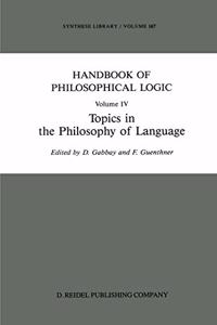 Handbook of Philosophical Logic