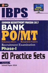 IBPS Bank PO/MT Phase -I (20 Practice Sets) 2017