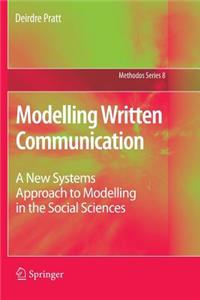Modelling Written Communication