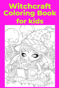 Witchcraft Coloring Book for kids