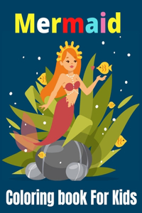 Mermaid Coloring Book For Kids