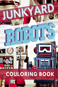 JUNKYARD ROBOTS Colouring Book