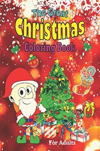 Great Christmas Coloring Book For Adults